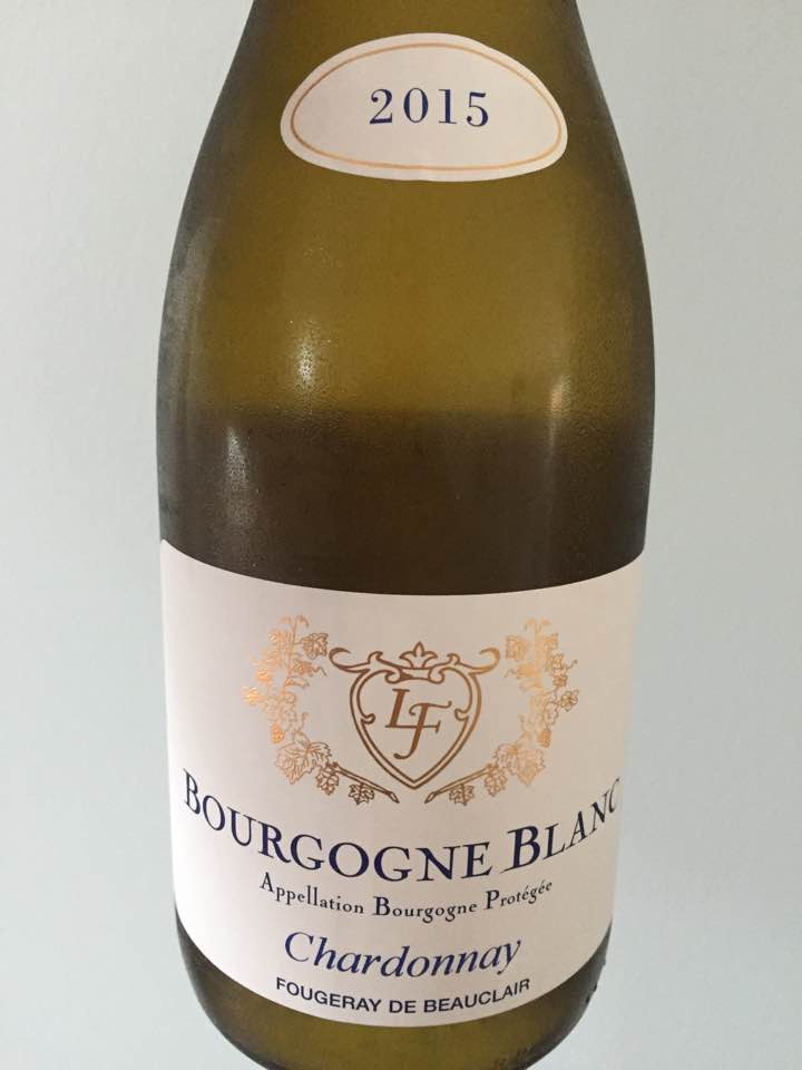 Domaine Fougeray de Beauclair 2015 – Bourgogne Blanc 